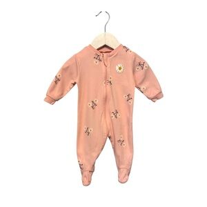 ⭐️ 5/$30 Pekkle Kids Zip Sleeper Footies size 3 Months